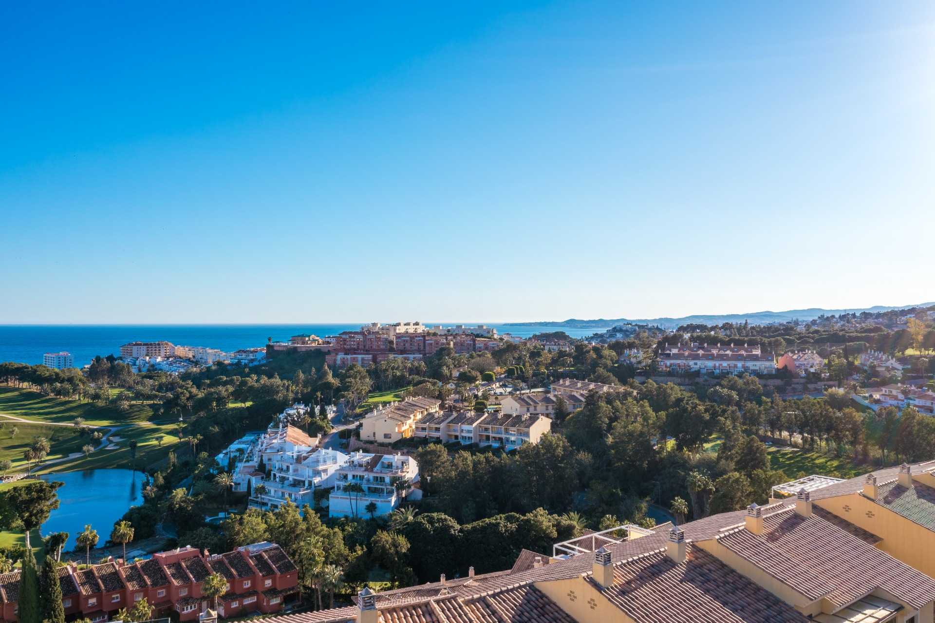 Výhledy z apartmánů v 1. patře